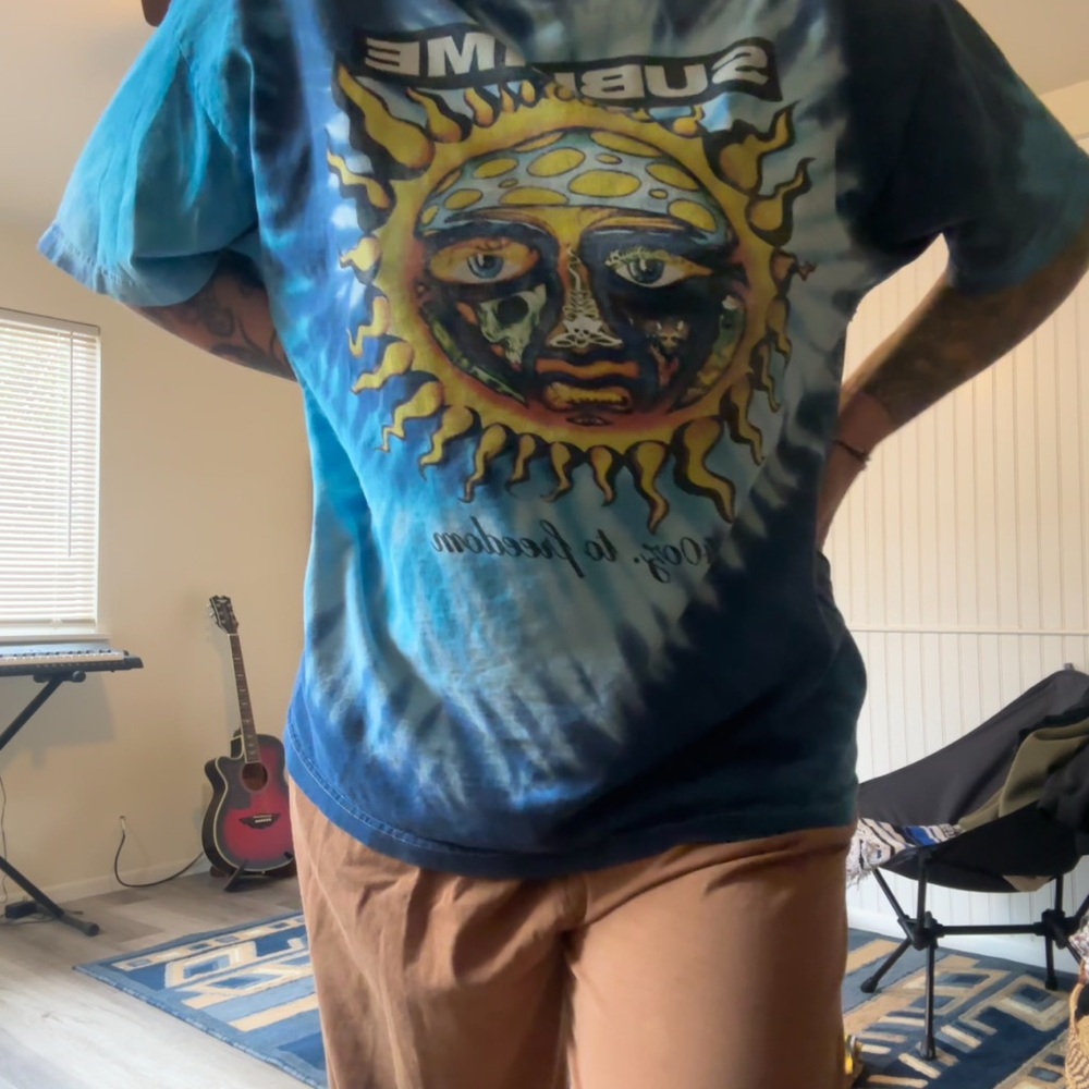 Sublime Blue Graphic T-Shirt